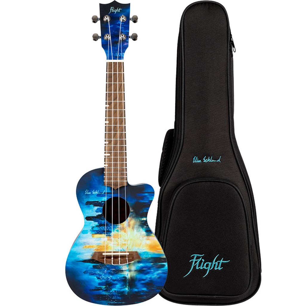 Elise Ecklund Signature Concert Ukulele - City